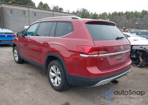 2018 Volkswagen Atlas 3.6L V6 Se/3.6L V6 Se W/Technology from USA, damaged, VIN 1V2LR2CA9JC554977